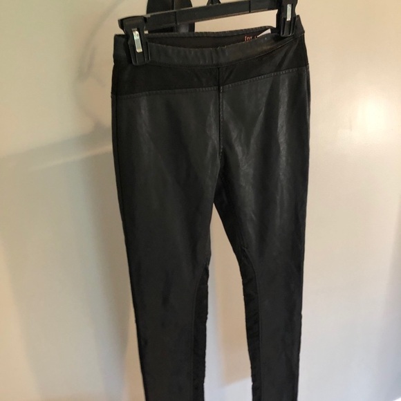 Blank NYC black Skinny faux leather girls pants size 14 - Picture 3 of 12